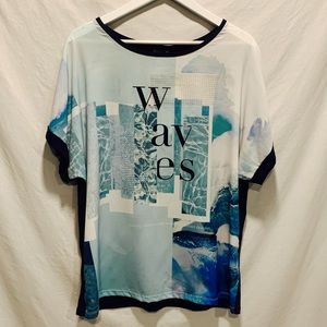 NWT Persona by Marina Rinaldi top. Size Small.